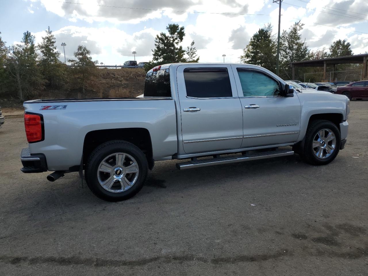 2017 Chevrolet Silverado VIN 3GCUKREC9HG380904 Copart auction photo, all over damage thumbnail 3