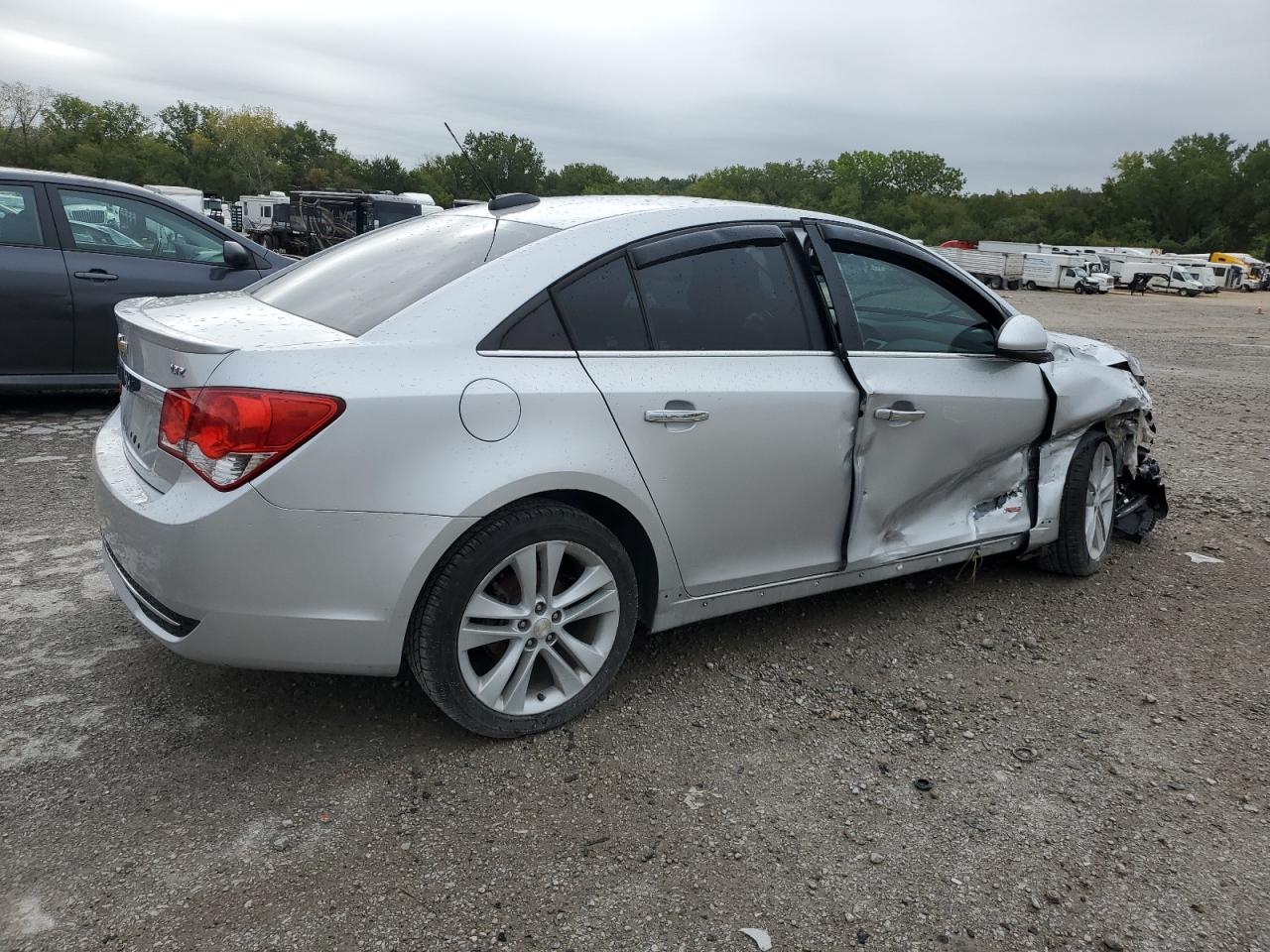 2015 Chevrolet Cruze VIN 1G1PG5SB7F7130159 Copart auction photo, all over / undercarriage damage thumbnail 3