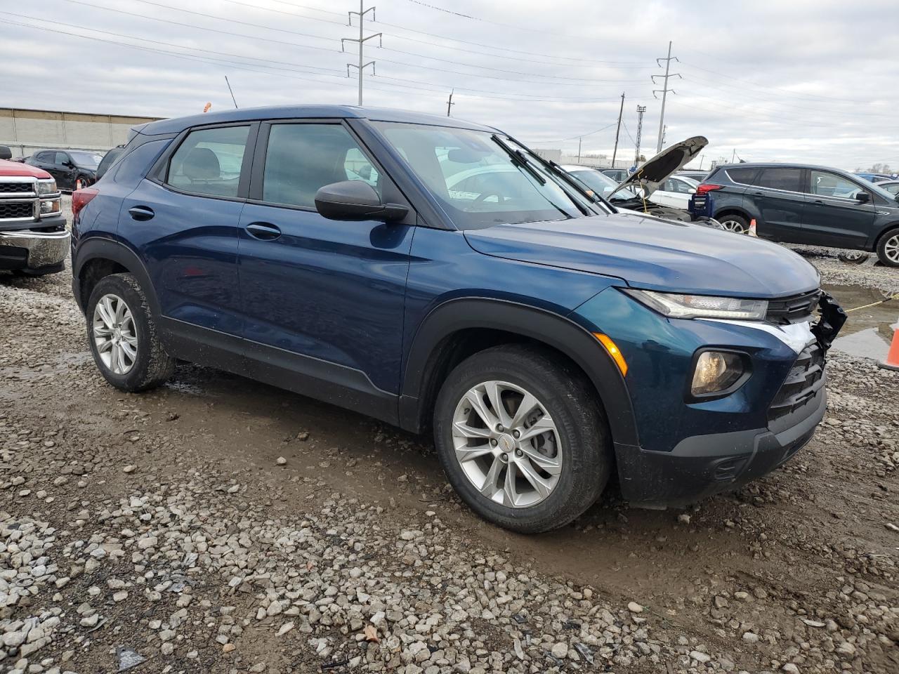 2021 Chevrolet TrailBlazer VIN KL79MMS22MB026480 Copart auction photo, front end damage thumbnail 4
