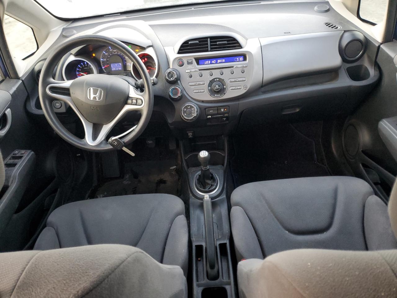 2013 Honda Fit VIN JHMGE8G33DC076443 Copart auction photo, side damage thumbnail 8