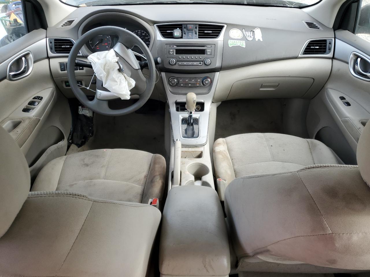 2014 Nissan Sentra VIN 3N1AB7AP1EL677879 Copart auction photo, front end damage thumbnail 8