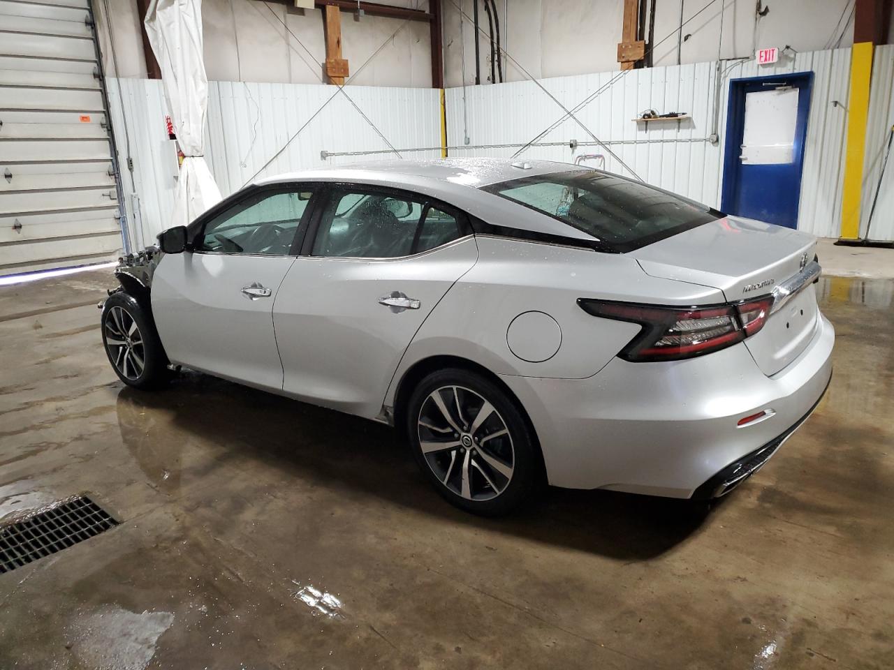 2019 Nissan Maxima VIN 1N4AA6AV5KC361018 Copart auction photo, front end / side damage thumbnail 2