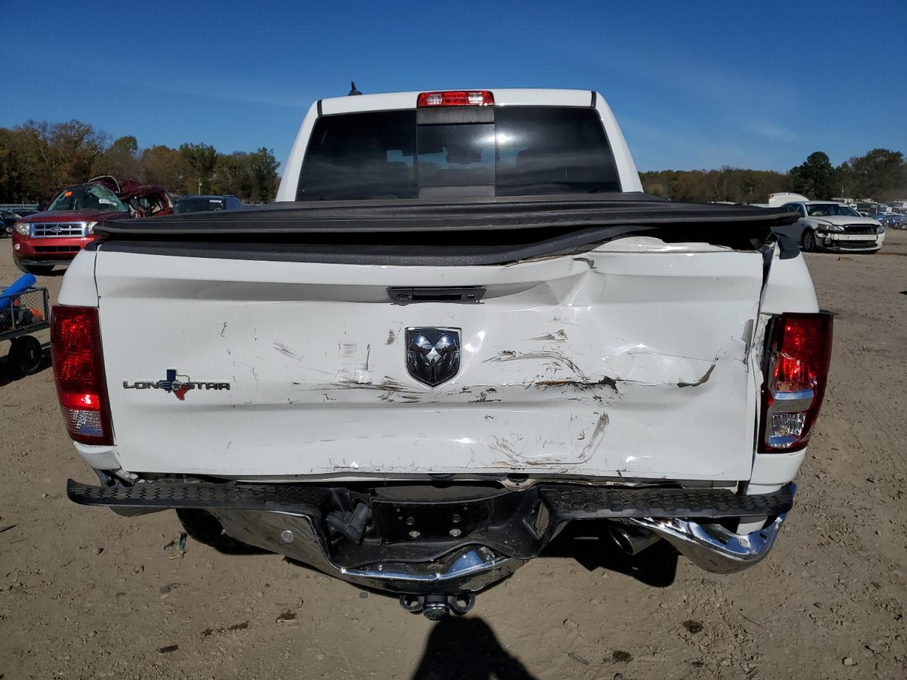 2018 RAM 1500 VIN 1C6RR6LT9JS245222 Copart auction photo, rear end / minor dent/scratches damage thumbnail 6