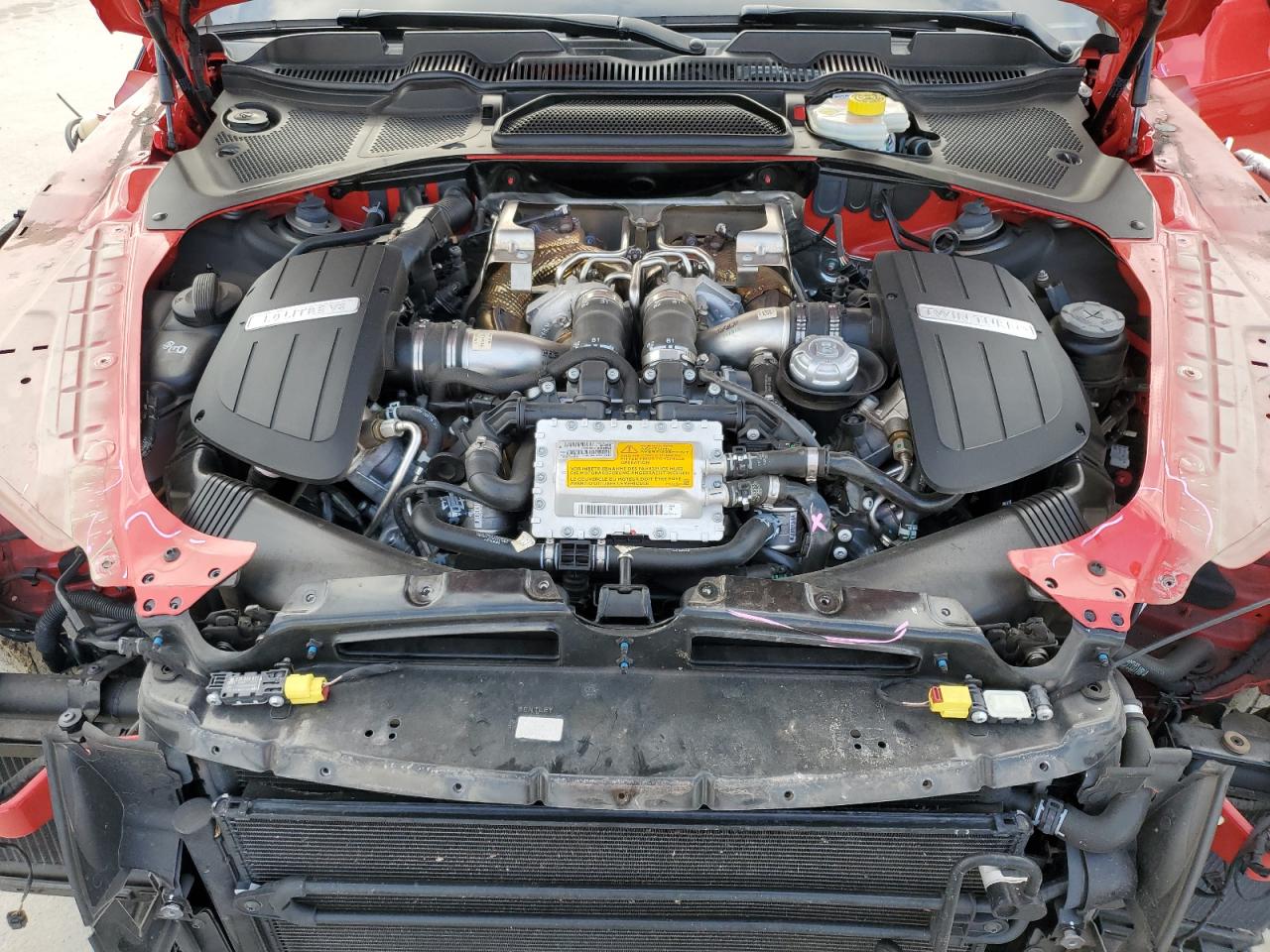 2016 Bentley Continental VIN SCBFH7ZA7GC058724 Copart auction photo, front end / hail damage thumbnail 12