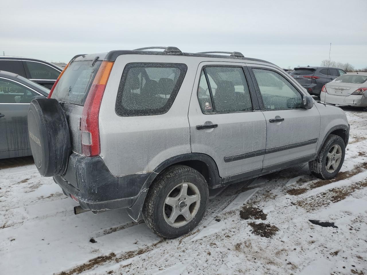 2004 Honda CR-V VIN JHLRD68574C013432 Copart auction photo, front end damage thumbnail 3
