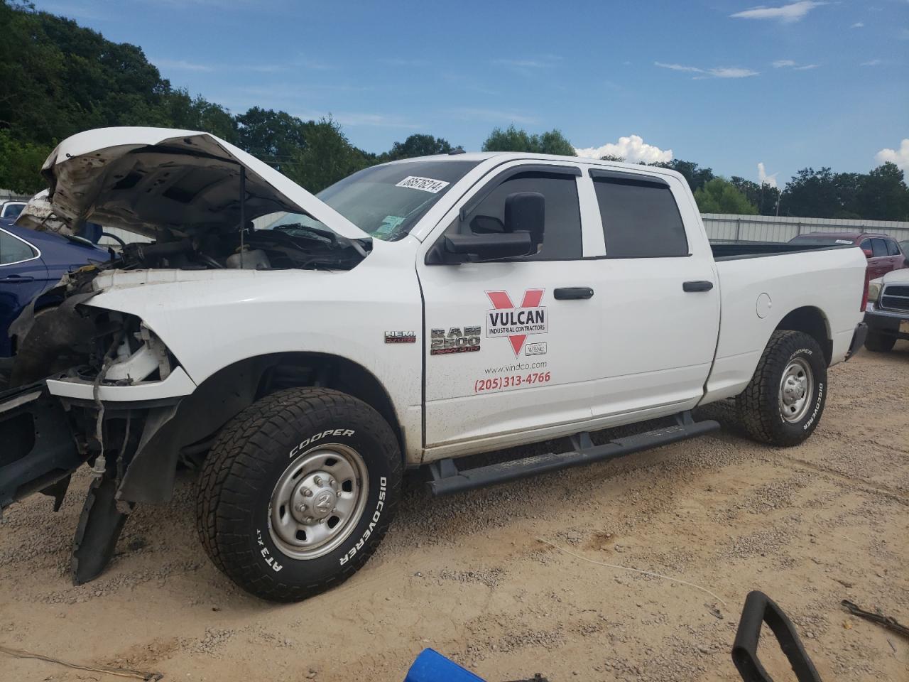 2017 RAM 2500 VIN 3C6TR4CT0HG577996