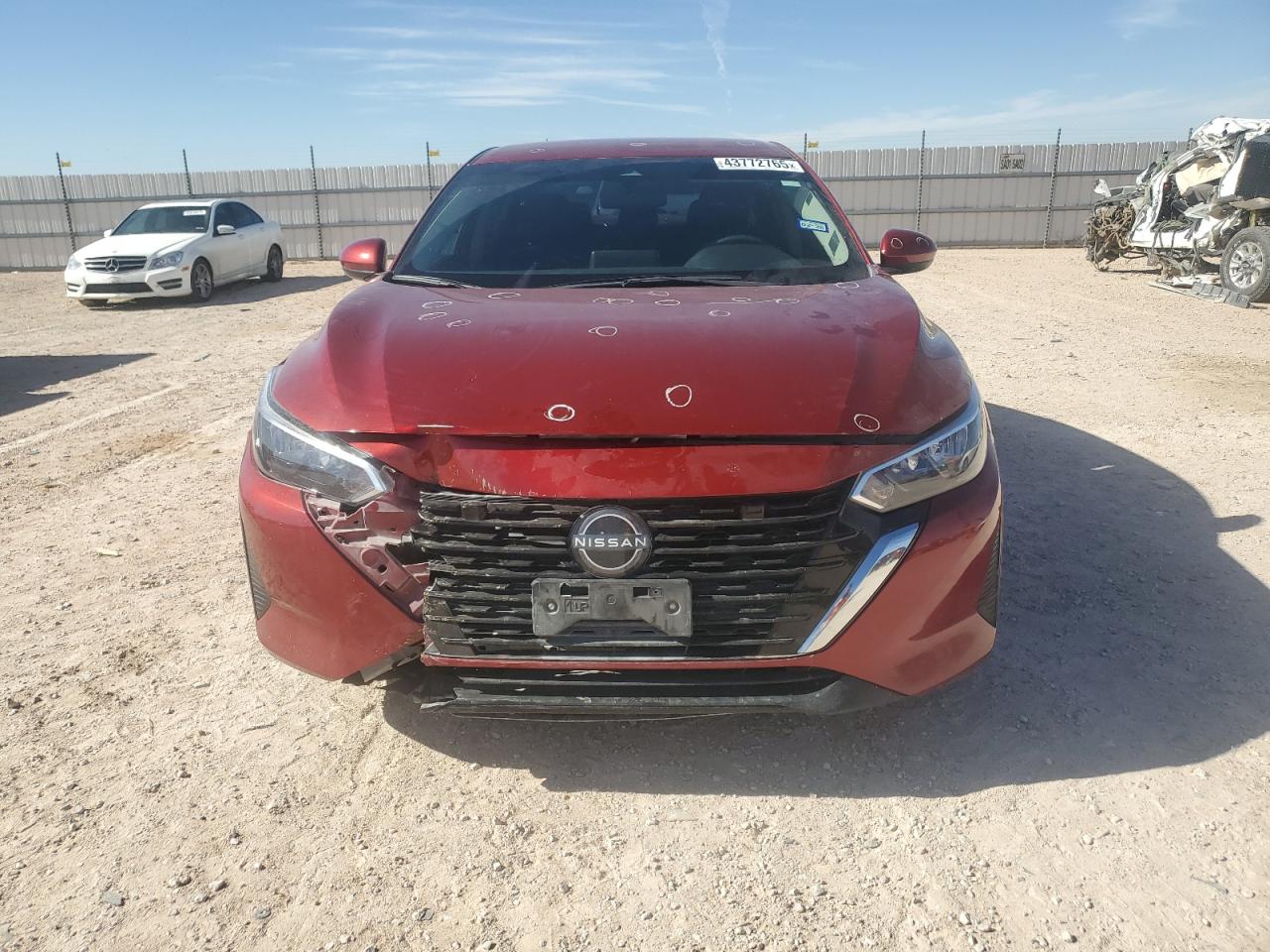 2024 Nissan Sentra VIN 3N1AB8CV2RY258143 Copart auction photo, front end / hail damage thumbnail 5