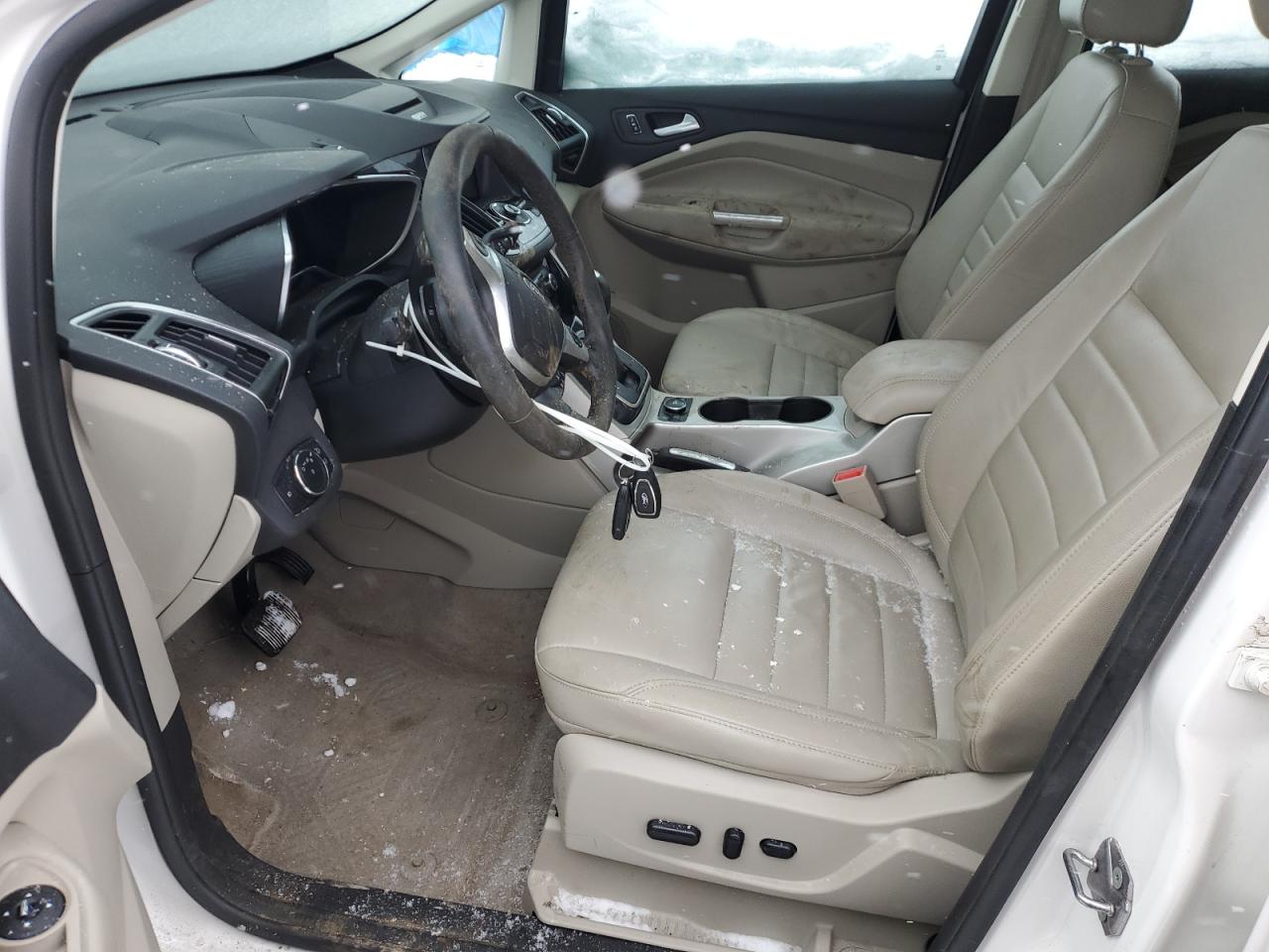 2013 Ford C-MAX VIN 1FADP5BUXDL522395 Copart auction photo, all over damage thumbnail 7