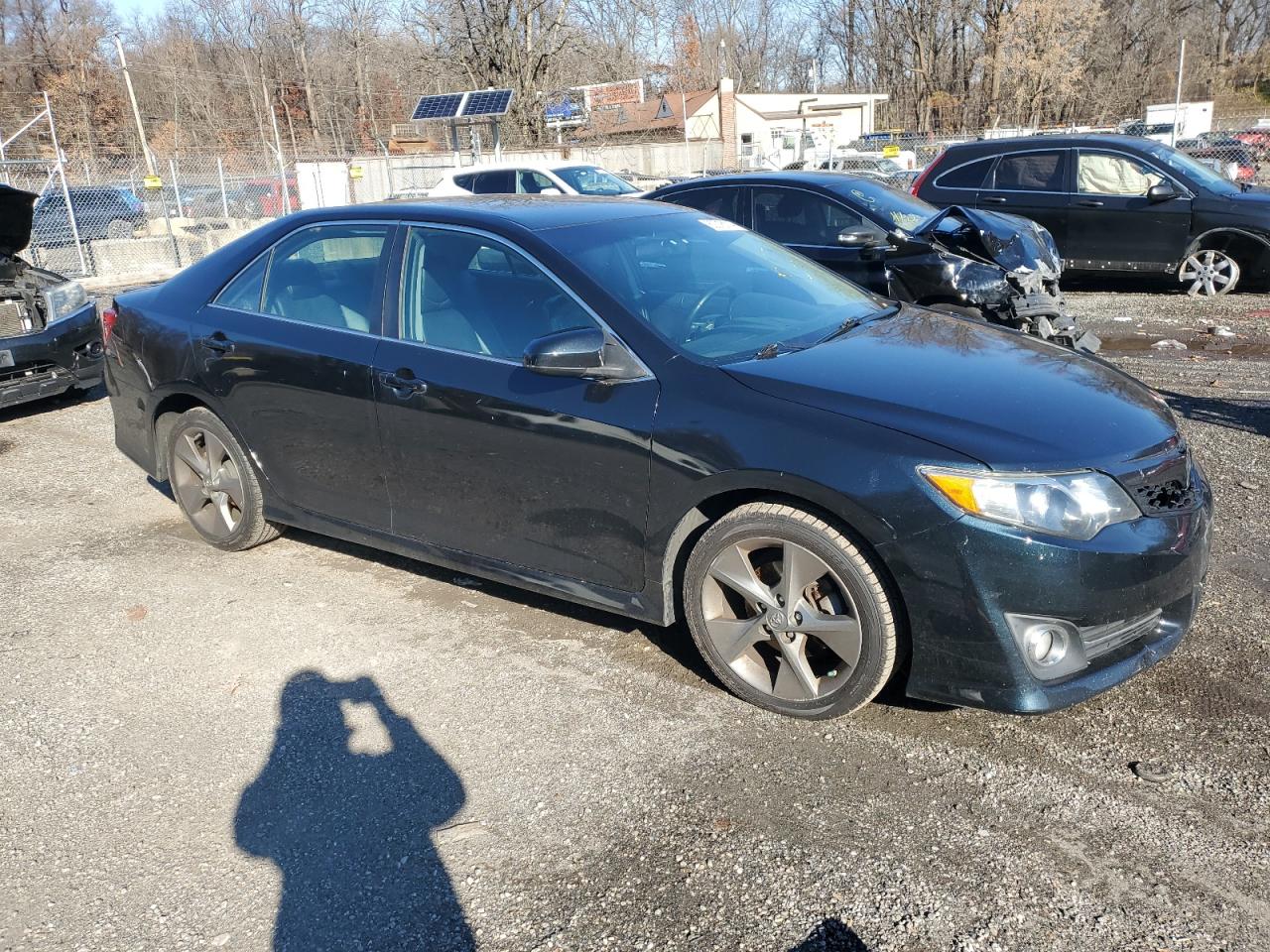 2012 Toyota Camry VIN 4T1BK1FK5CU017645 Copart auction photo, front end / minor dent/scratches damage thumbnail 4