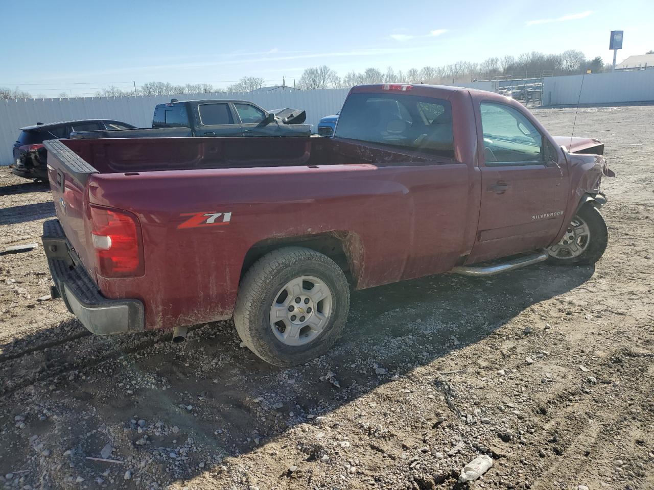 2007 Chevrolet Silverado VIN 1GCEC14017Z547216 Copart auction photo, front end damage thumbnail 3