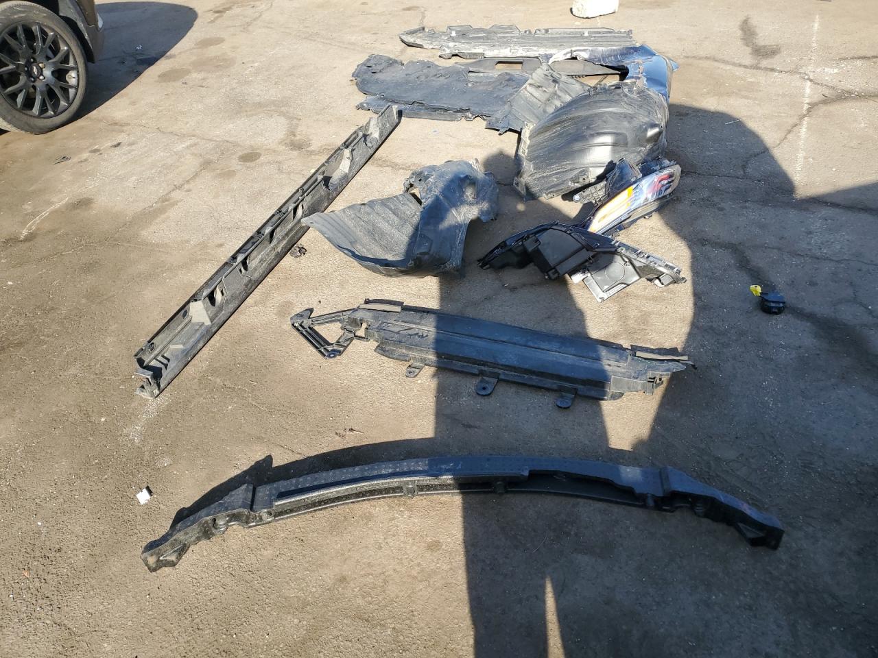 2023 Toyota Camry VIN 4T1F31AKXPU607593 Copart auction photo, front end / side damage thumbnail 12