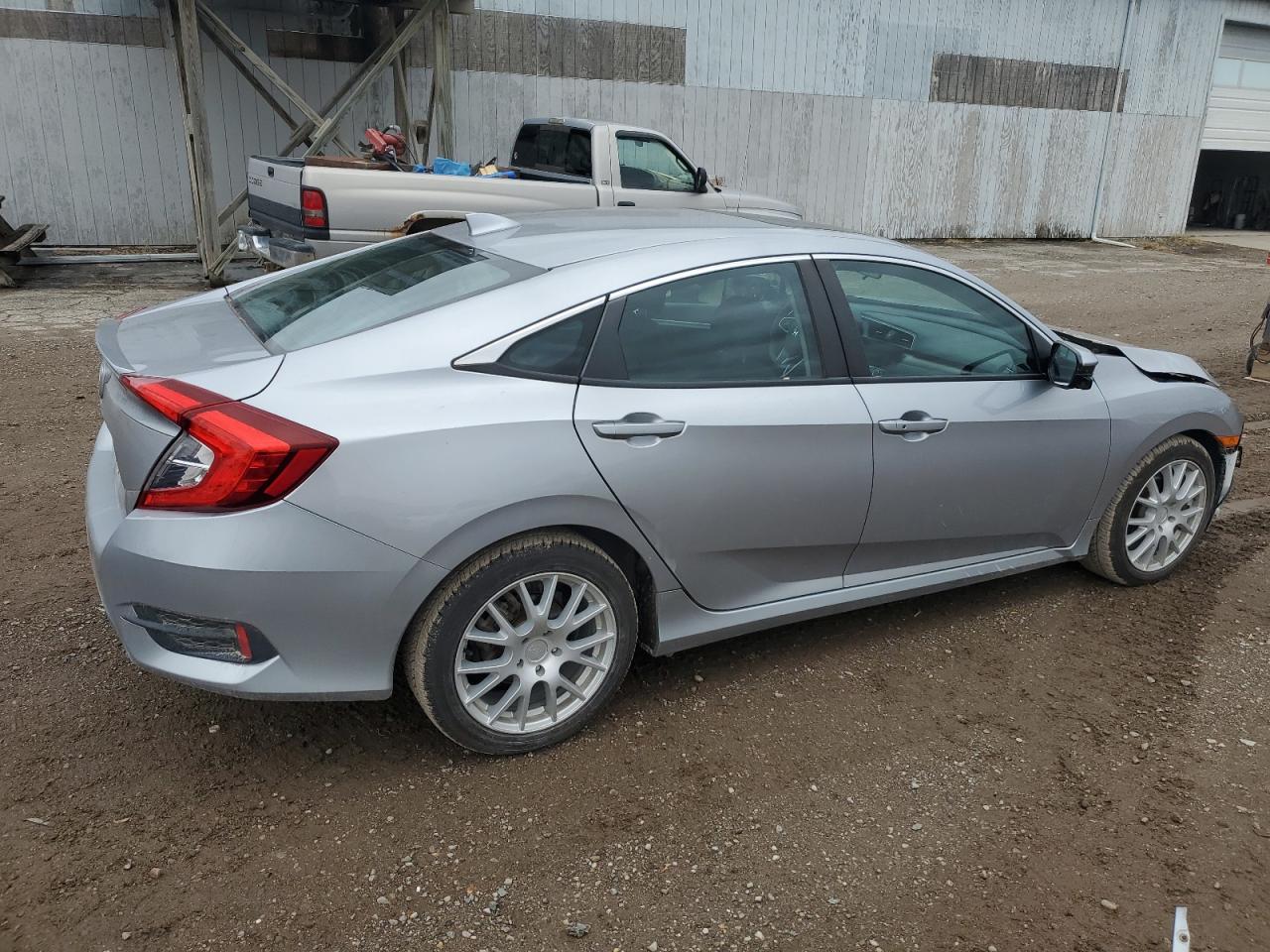 2016 Honda Civic VIN 19XFC1F38GE010379 Copart auction photo, front end damage thumbnail 3