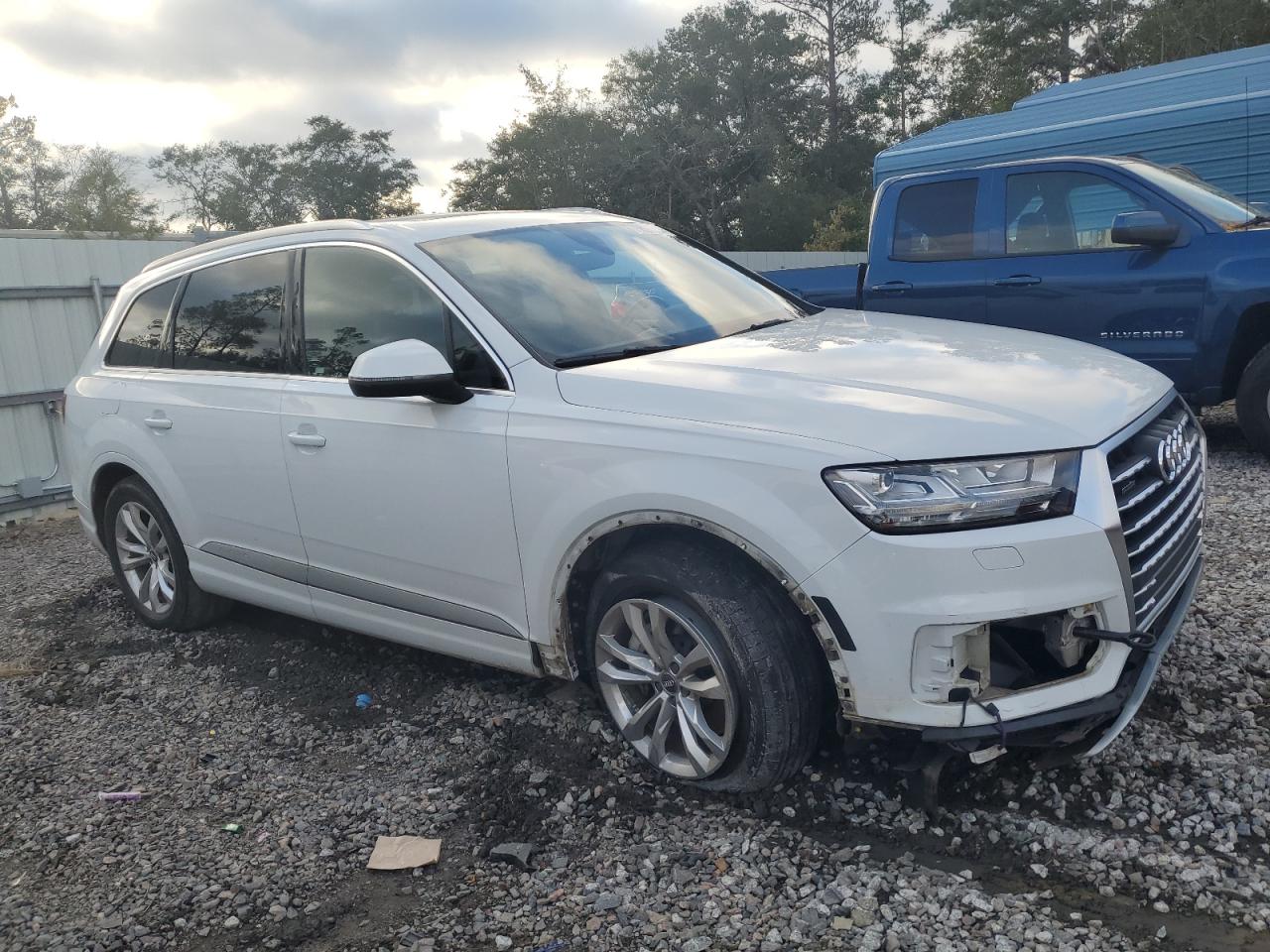 2017 Audi Q7 VIN WA1LAAF78HD030656 Copart auction photo, undercarriage damage thumbnail 4