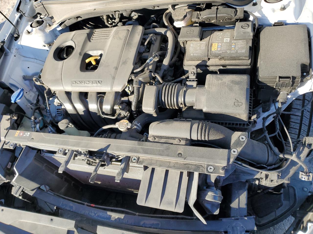 2023 KIA Forte VIN 3KPF24AD8PE583433 Copart auction photo, side / front end damage thumbnail 11
