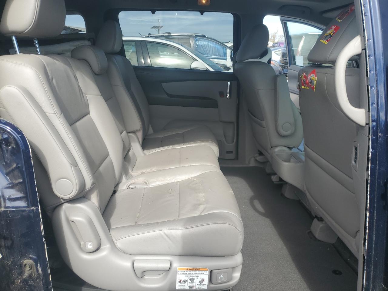 2016 Honda Odyssey VIN 5FNRL5H61GB096236 Copart auction photo, side / rear end damage thumbnail 11
