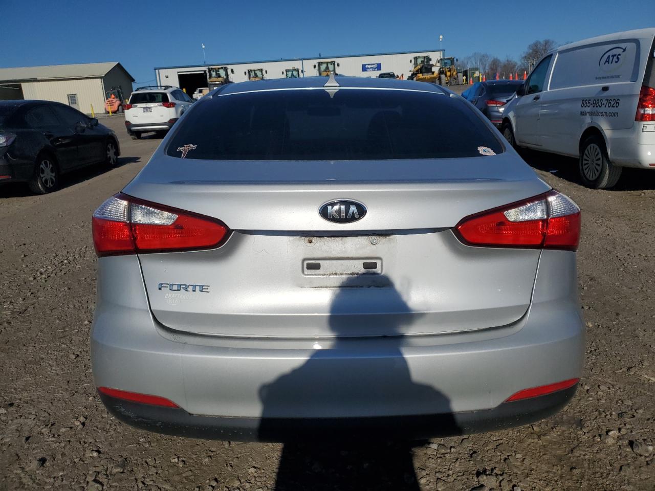 2016 KIA Forte VIN KNAFK4A62G5550311 Copart auction photo, front end damage thumbnail 6