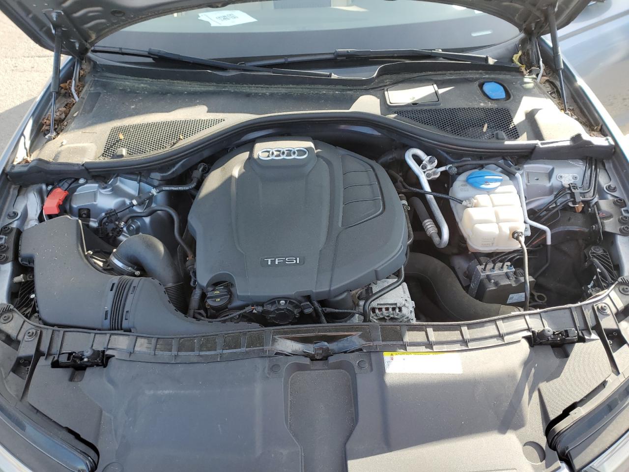 2017 Audi A6 VIN WAUG8AFC3HN027185 Copart auction photo, front end / rear end damage thumbnail 11