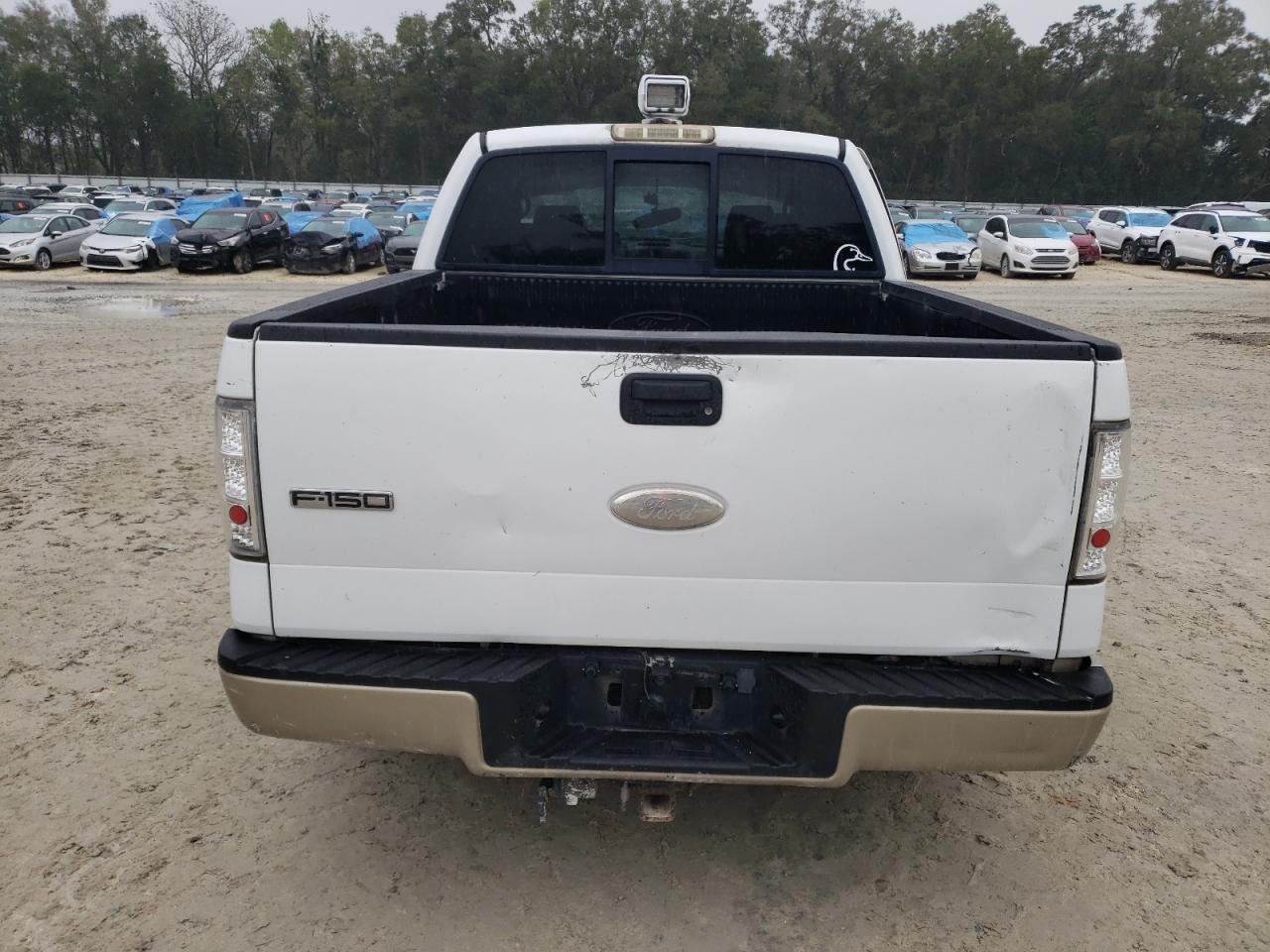 2007 Ford F-150 VIN 1FTPW14527FA83592 Copart auction photo, side / front end damage thumbnail 6