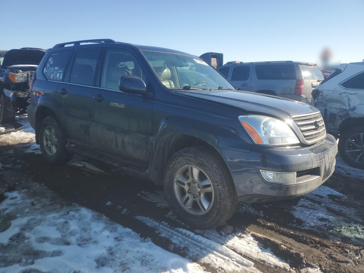 2005 Lexus GX VIN JTJBT20X650077890 Copart auction photo, all over damage thumbnail 4