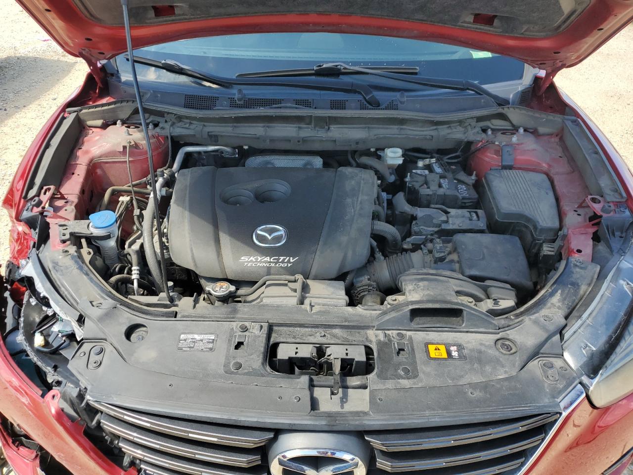 2016 Mazda CX-5 VIN JM3KE4DYXG0786988 Copart auction photo, water/flood damage thumbnail 12