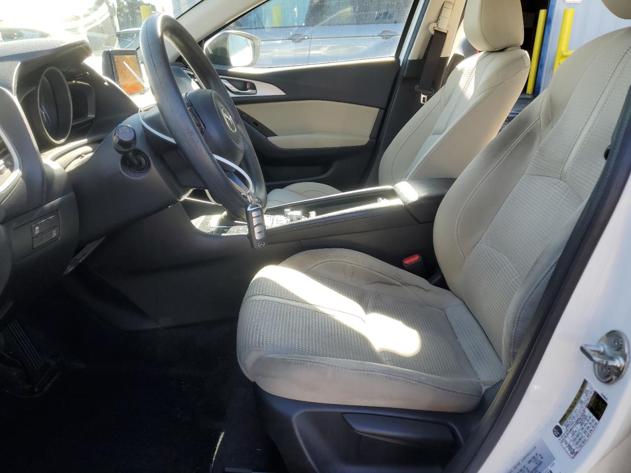 2017 Mazda 3 VIN JM1BN1U70H1125626 Copart auction photo, front end damage thumbnail 7