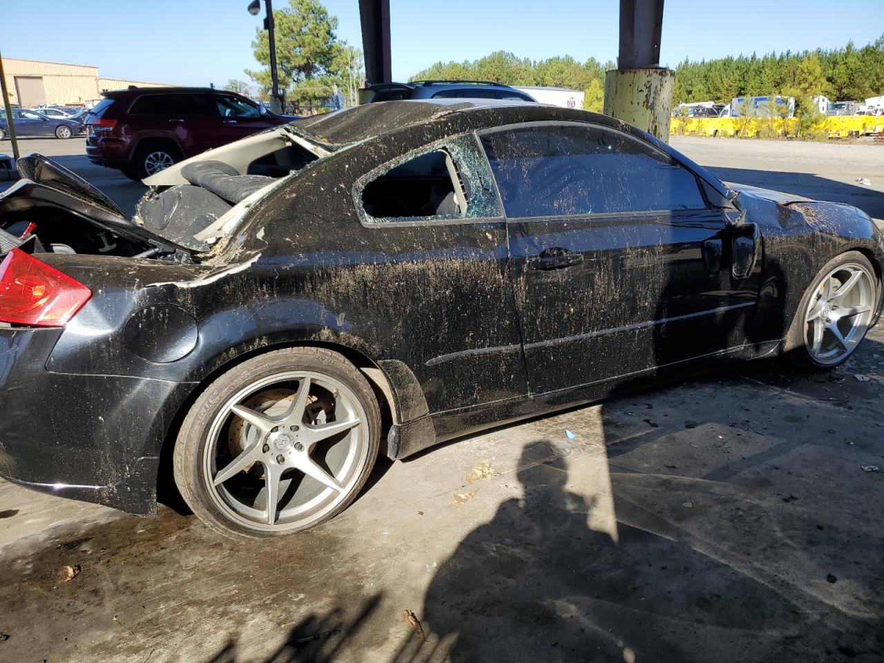 2005 Infiniti G VIN JNKCV54E85M414613 Copart auction photo, all over damage thumbnail 3