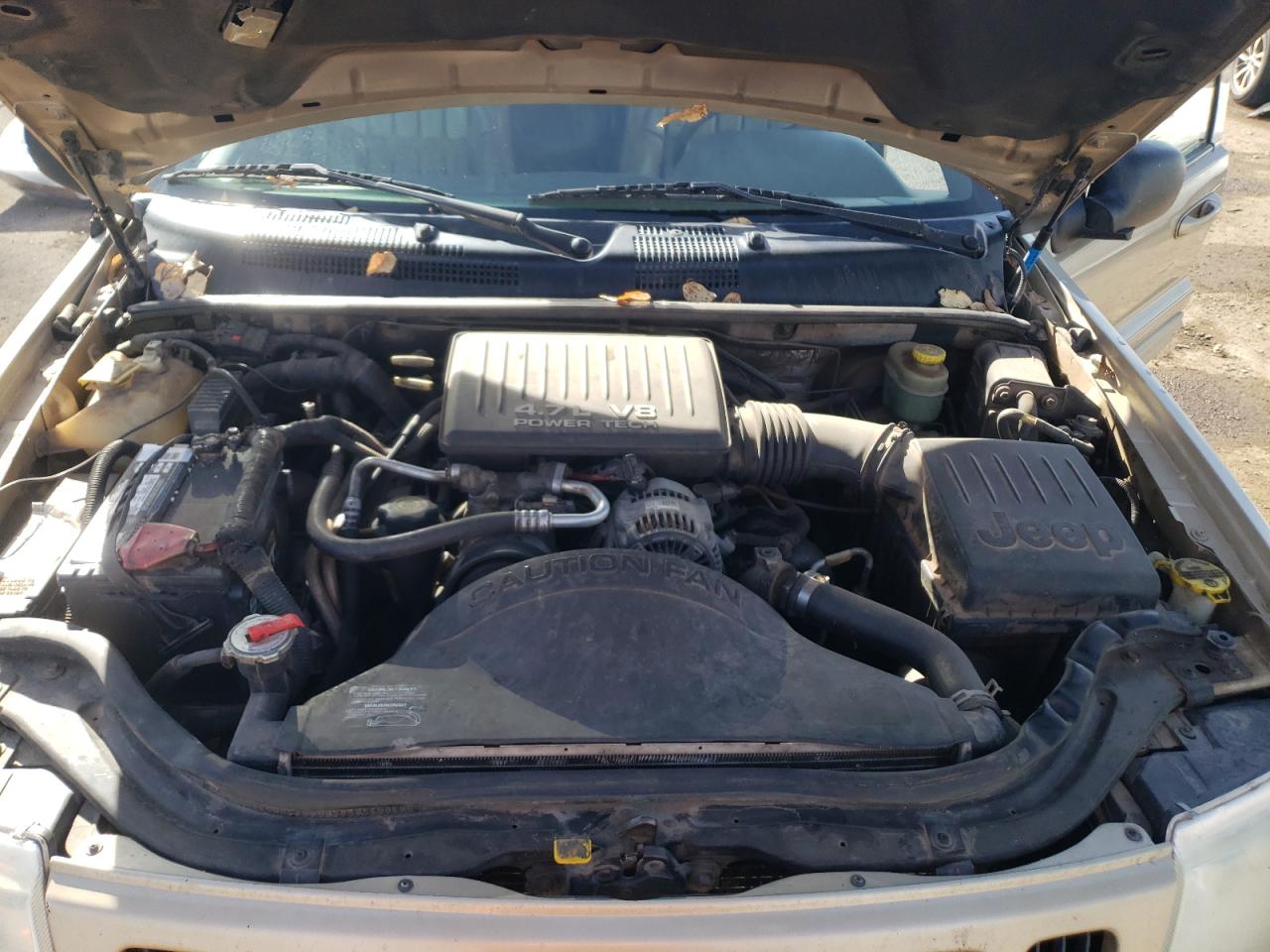 1999 Jeep Grand Cherokee VIN 1J4GW68N0XC807850 Copart auction photo, side / rear end damage thumbnail 12
