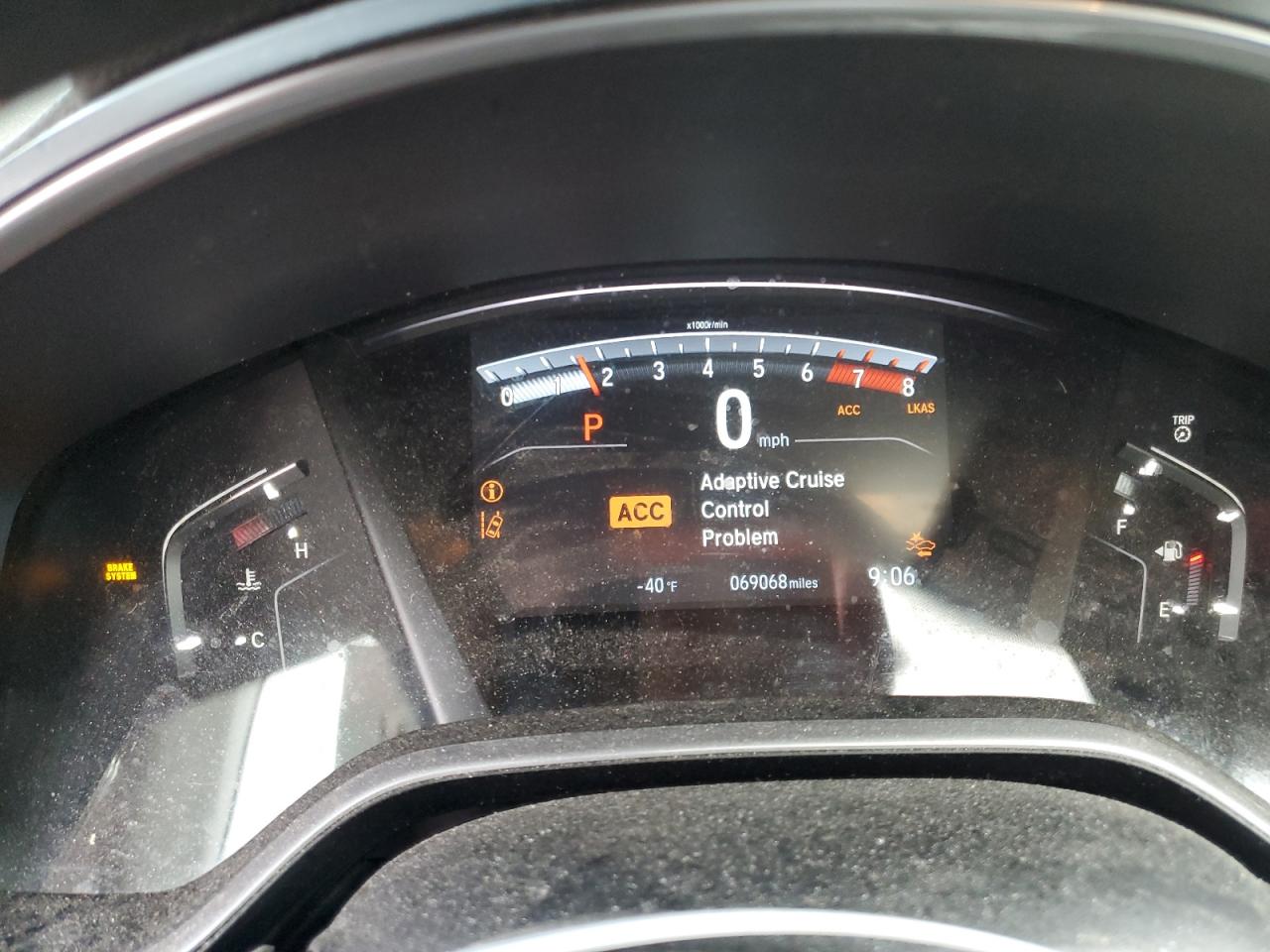 2018 Honda CR-V VIN 5J6RW2H52JL028054 Copart auction photo, front end damage thumbnail 9