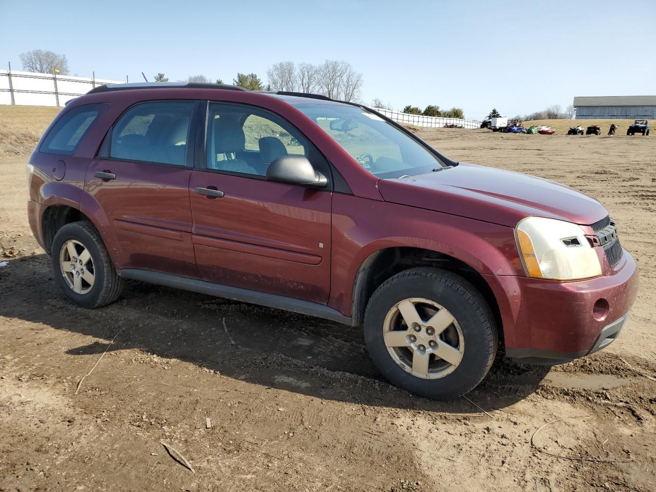 2008 Chevrolet Equinox VIN 2CNDL23FX86073752 Copart auction photo, front end damage thumbnail 4