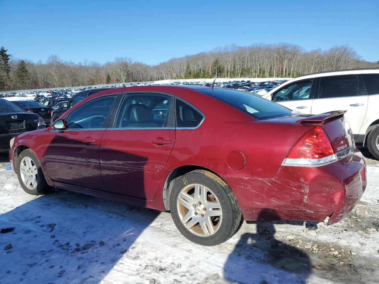 2011 Chevrolet Impala VIN 2G1WB5EK7B1193503 Copart auction photo, side / undercarriage damage thumbnail 2