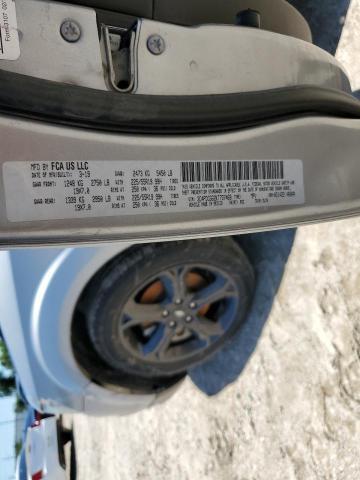 2019 Dodge Journey VIN 3C4PDCGG2KT737469 Copart auction photo, water/flood damage thumbnail 13
