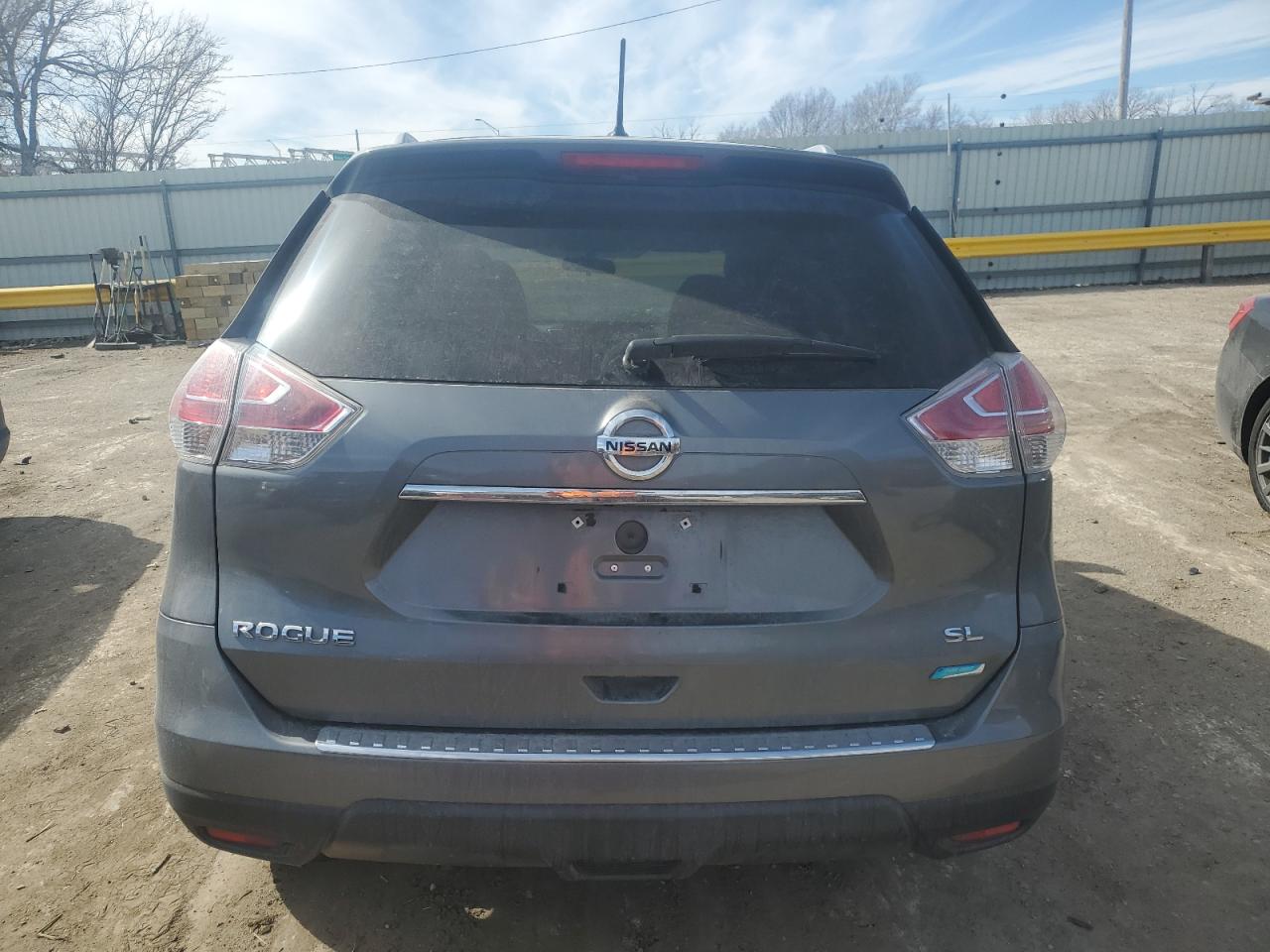 2014 Nissan Rogue VIN 5N1AT2MT3EC819534 Copart auction photo, front end / undercarriage damage thumbnail 6