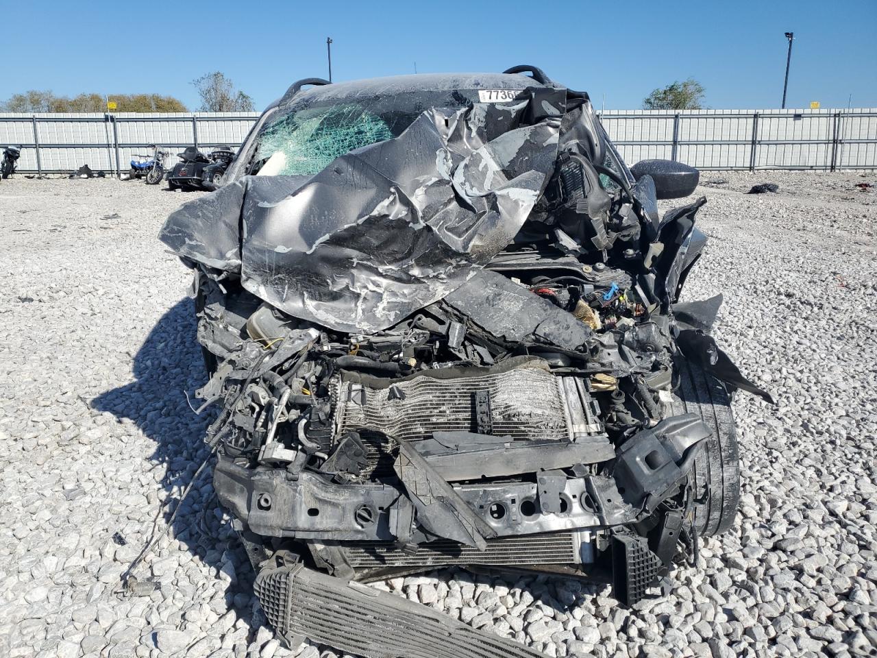 2016 Ford Escape VIN 1FMCU9GX6GUB93469 Copart auction photo, front end damage thumbnail 5