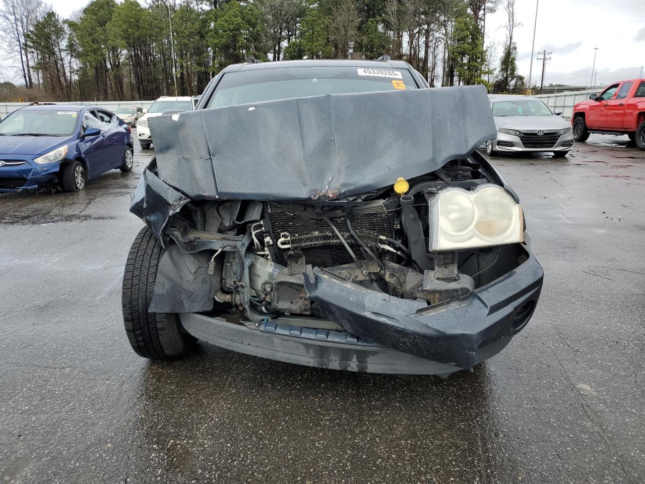 2007 Jeep Grand Cherokee VIN 1J8GS48K47C606392 Copart auction photo, front end / side damage thumbnail 5