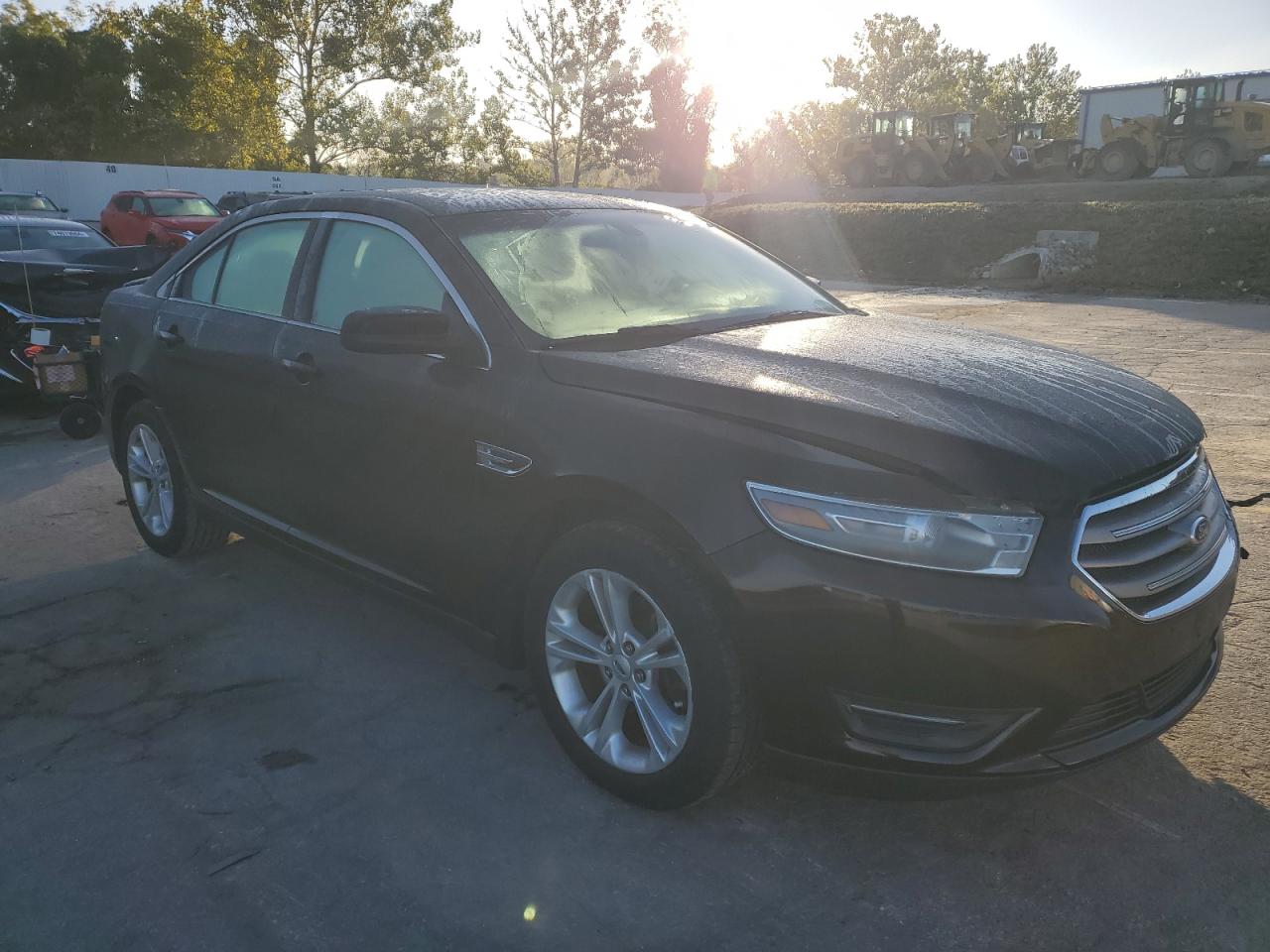 2013 Ford Taurus VIN 1FAHP2E83DG184085 Copart auction photo, front end damage thumbnail 4