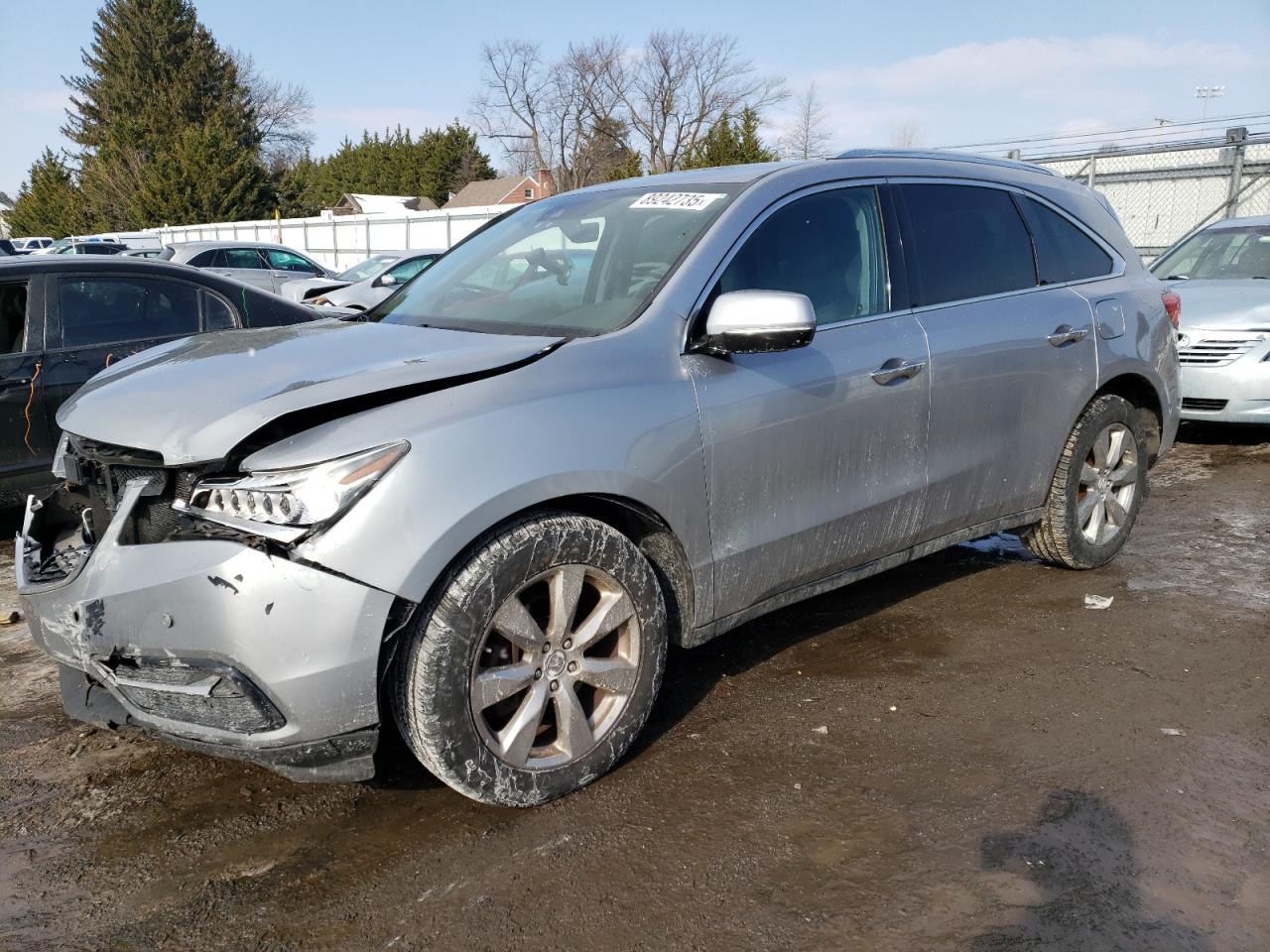 2016 Acura MDX VIN 5FRYD4H99GB019738