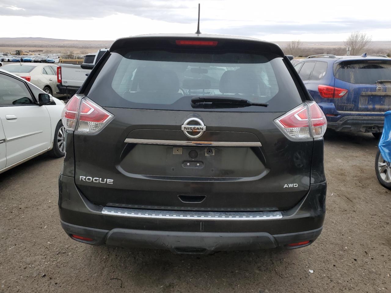 2016 Nissan Rogue VIN KNMAT2MV0GP661994 Copart auction photo, front end damage thumbnail 6