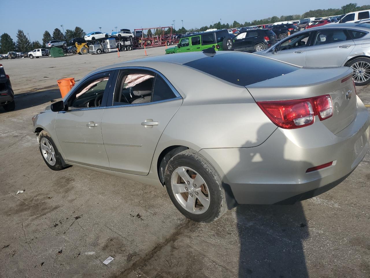2014 Chevrolet Malibu VIN 1G11B5SL6EF184344 Copart auction photo, front end / side damage thumbnail 2