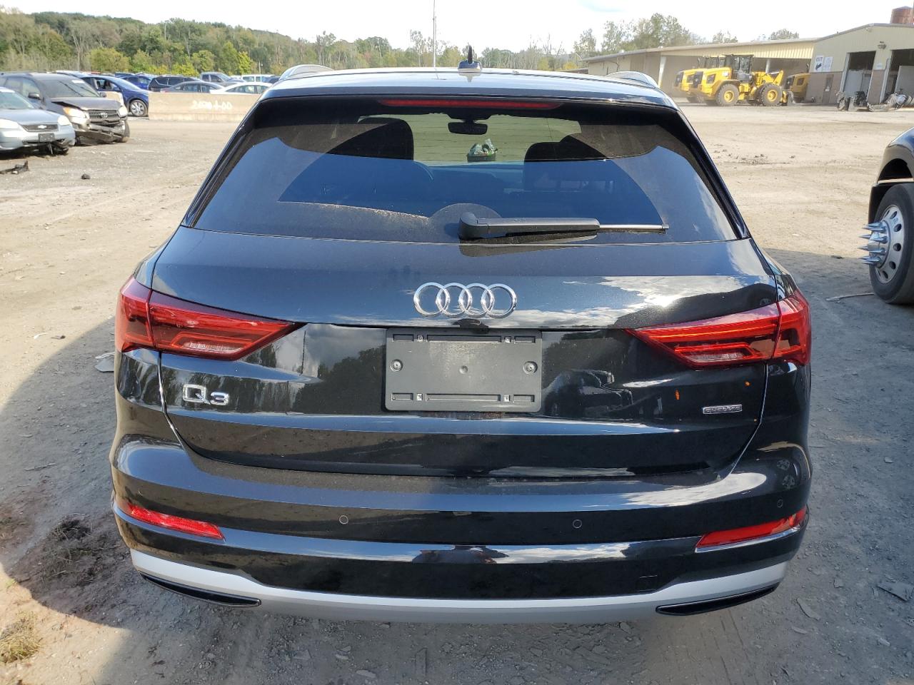 2020 Audi Q3 VIN WA1AECF38L1008803 Copart auction photo, front end / minor dent/scratches damage thumbnail 6