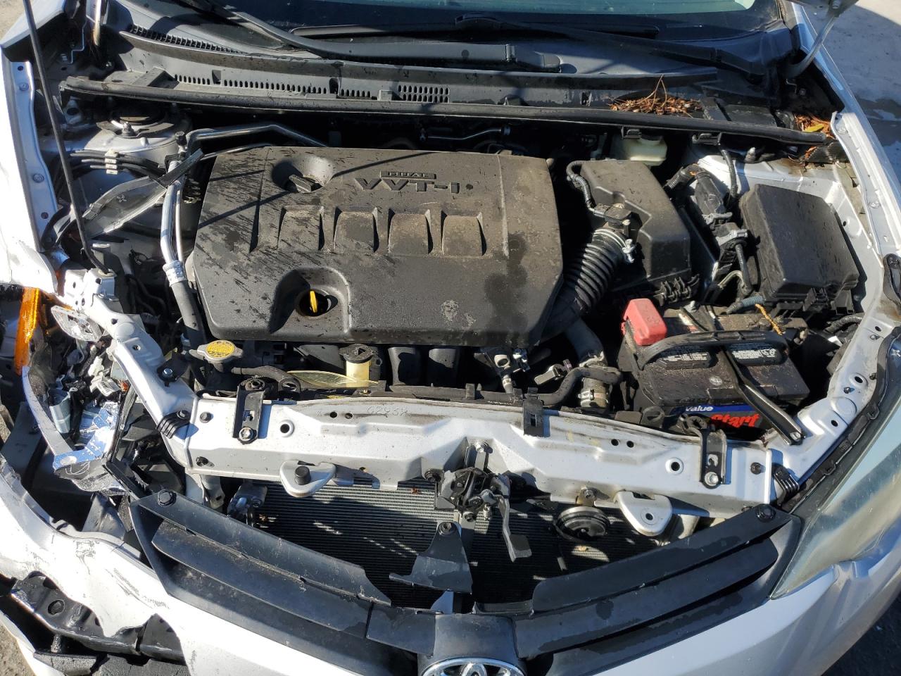2016 Toyota Corolla VIN 2T1BURHE6GC682285 Copart auction photo, front end damage thumbnail 11