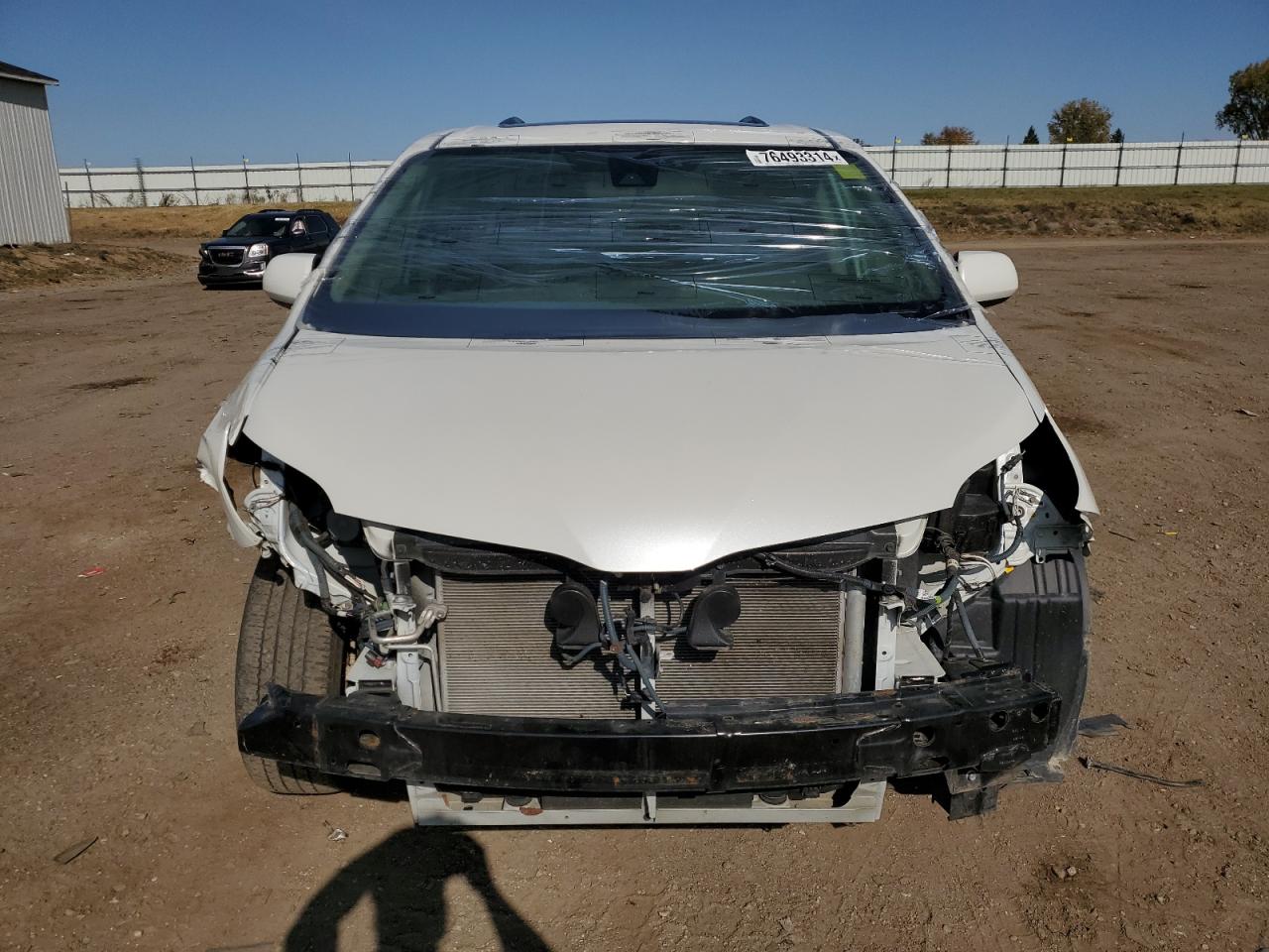 2020 Toyota Sienna VIN 5TDYZ3DC7LS059305 Copart auction photo, all over damage thumbnail 5