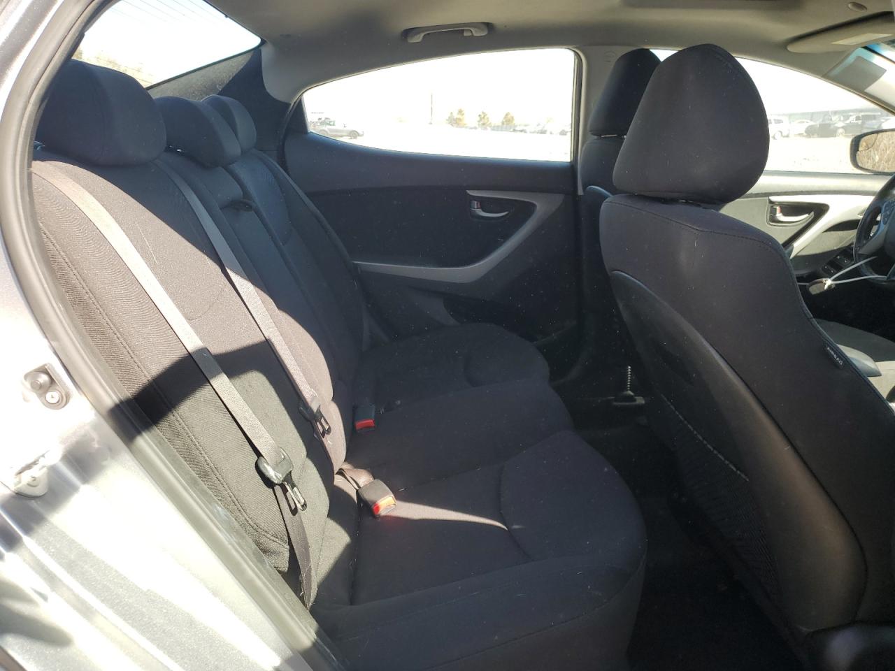 2016 Hyundai Elantra VIN KMHDH4AE8GU504628 Copart auction photo, rear end damage thumbnail 10