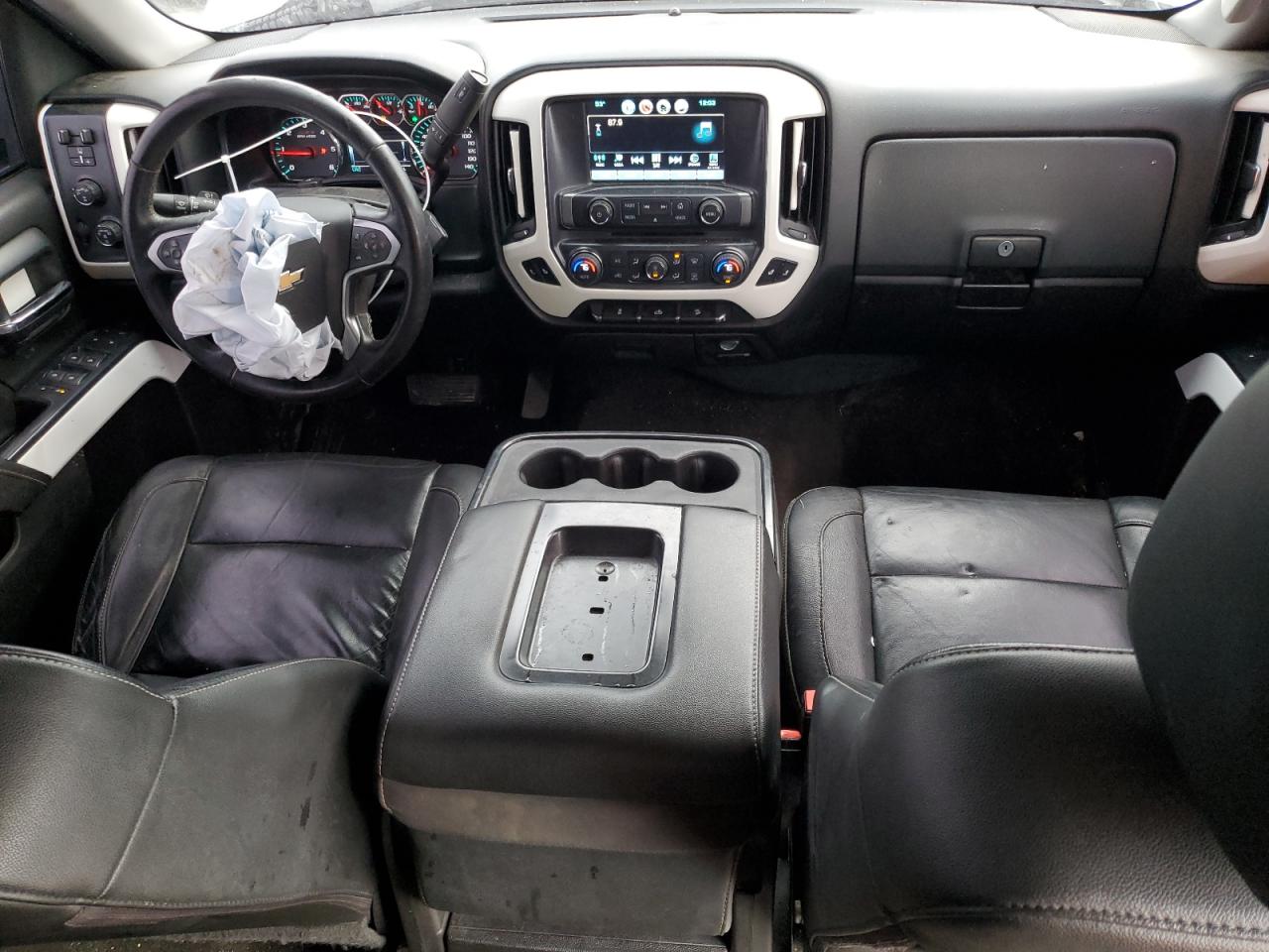 2017 Chevrolet Silverado VIN 3GCUKREC0HG460687 Copart auction photo, all over damage thumbnail 8