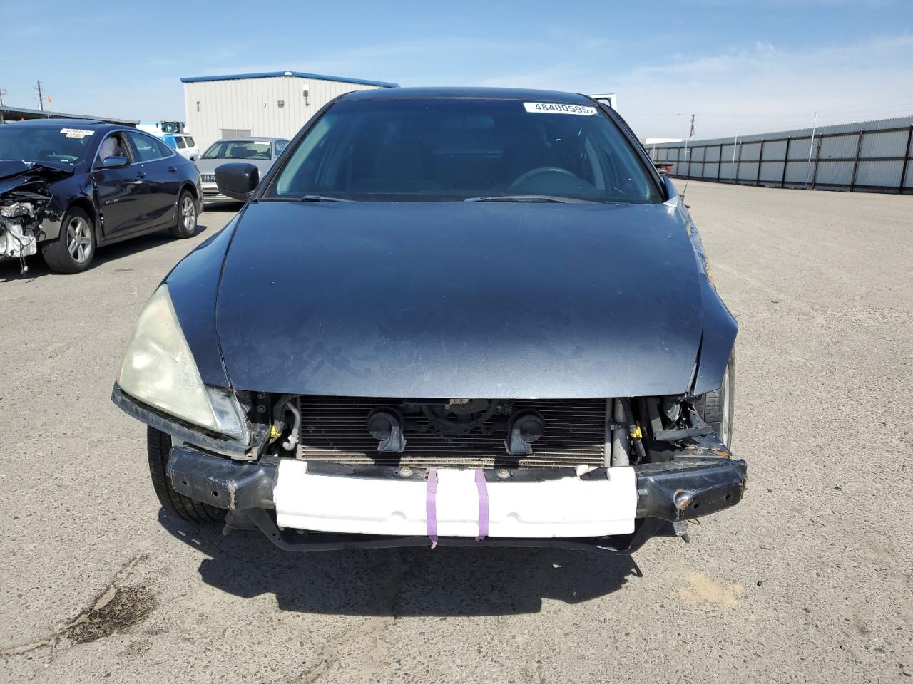 2005 Honda Accord VIN 1HGCM56405A192743 Copart auction photo, front end / undercarriage damage thumbnail 5