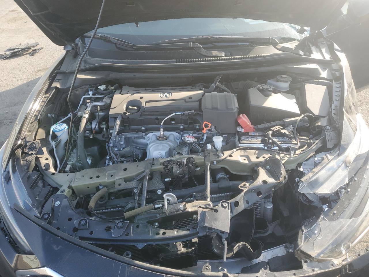 2022 Acura ILX VIN 19UDE2F75NA001392 Copart auction photo, front end / side damage thumbnail 12