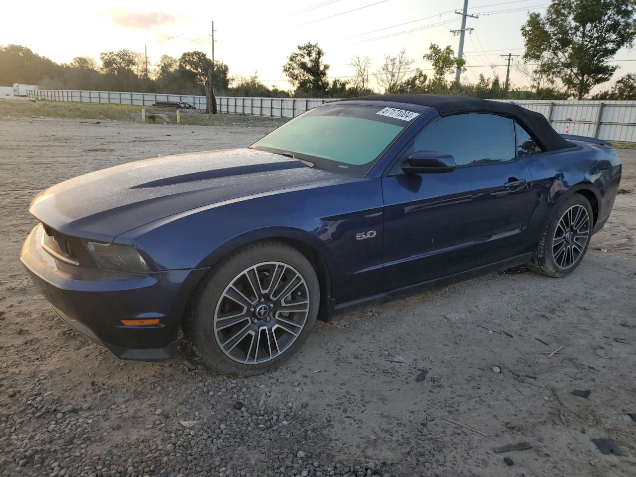 2012 Ford Mustang VIN 1ZVBP8FF4C5223371