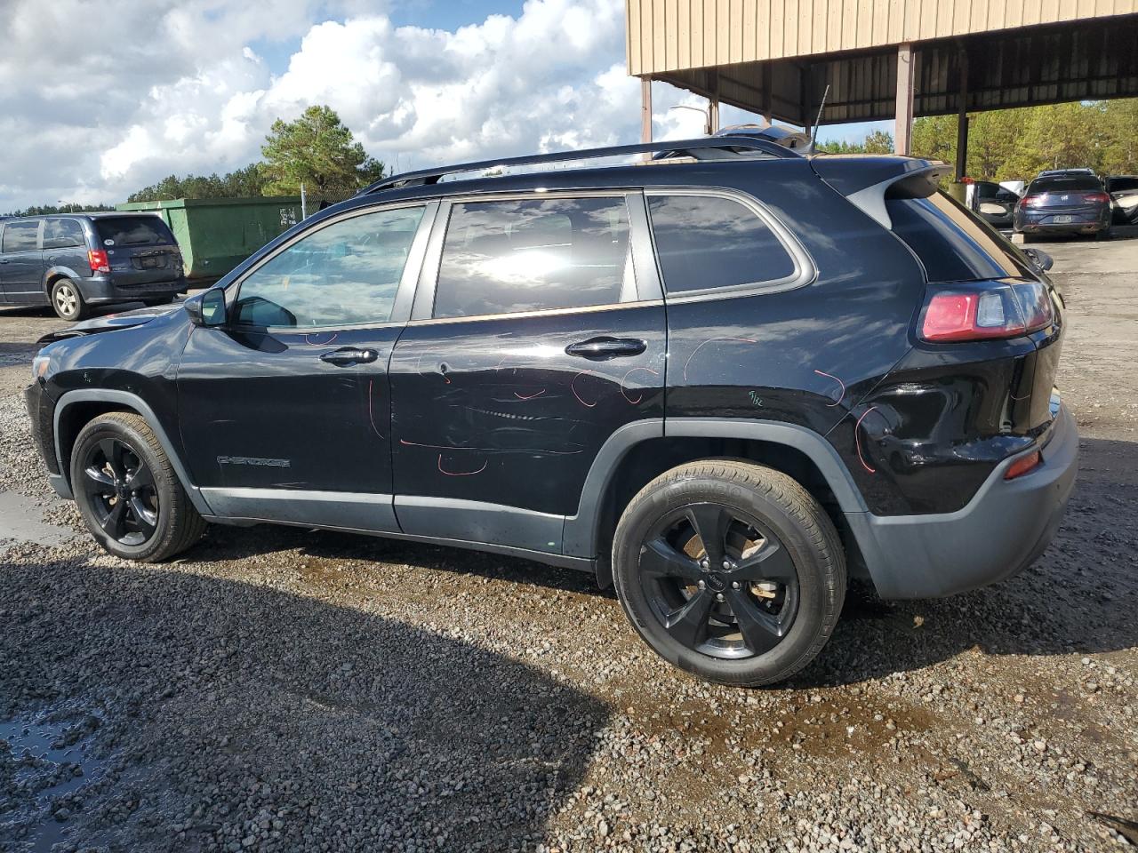 2020 Jeep Grand Cherokee VIN 1C4PJLLB5LD510786 Copart auction photo, front end damage thumbnail 2