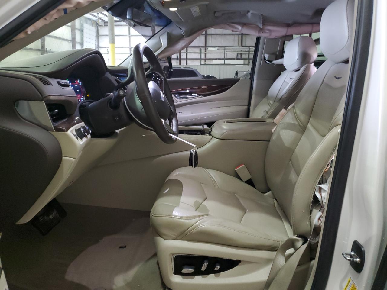 2017 Cadillac Escalade VIN 1GYS4CKJ4HR301828 Copart auction photo, front end damage thumbnail 7