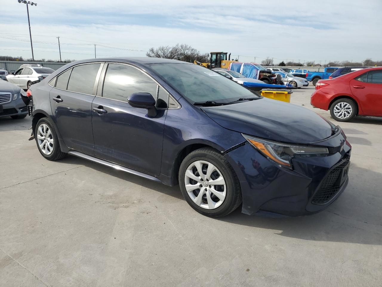 2021 Toyota Corolla VIN 5YFEPMAE2MP178605 Copart auction photo, front end / hail damage thumbnail 4
