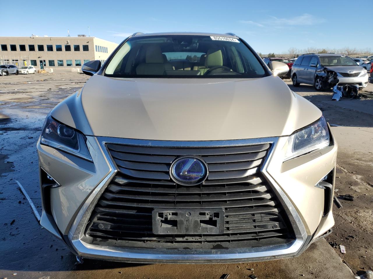 2018 Lexus RX VIN JTJDGKCA8J2004362 Copart auction photo, front end damage thumbnail 5